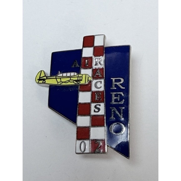 Other - 2002 Reno National Championship Air Races Enamel Pin Nevada